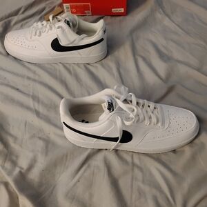 Nike Classic White and Black Sneakers